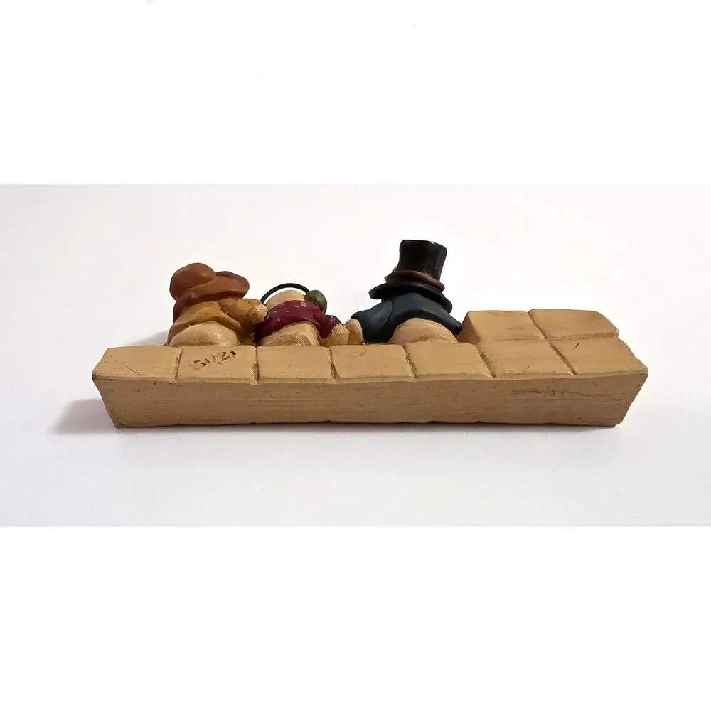 Blossom Bucket Suzi Figure Blocks I Love Snowmen